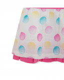 Robe en popeline points fille blanche icy and sweet Robe en popeline points fille blanche icy and sweet