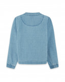 Veste en jeans avec fermeture éclair fille bleu venice beach Veste en jeans avec fermeture éclair fille bleu venice beach