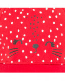 Visera en sergé fraise fille rouge fruitty time Visera en sergé fraise fille rouge fruitty time