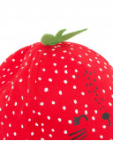 Visera en sergé fraise fille rouge fruitty time Visera en sergé fraise fille rouge fruitty time