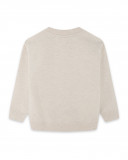Sweat-shirt en peluche fermée garçon beige free time Sweat-shirt en peluche fermée garçon beige free time