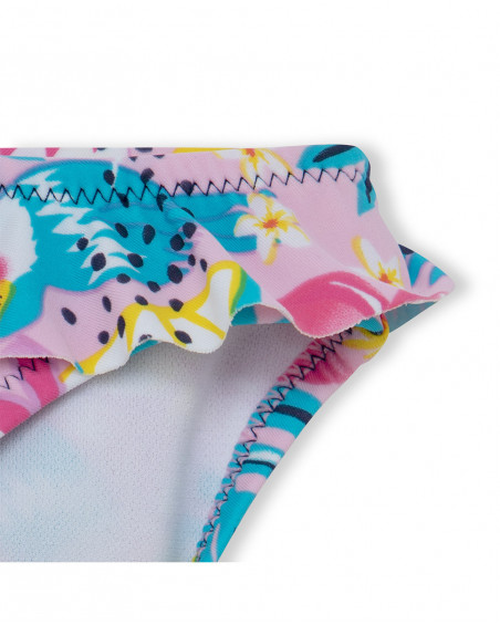 Bikini fleurs fille rose tahiti Bikini fleurs fille rose tahiti
