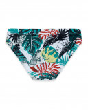 Slip de bain imprimé garçon vert jungle street Slip de bain imprimé garçon vert jungle street
