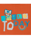 Sweat-shirt en peluche fermée fille orange smile today Sweat-shirt en peluche fermée fille orange smile today