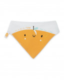 Bandana en jersey visage garçon orange picnic time Bandana en jersey visage garçon orange picnic time