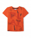 Tee-shirt en jersey imprimée garçon rouge play Tee-shirt en jersey imprimée garçon rouge play