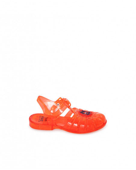 Sandales crabe garçon rouge red submarine