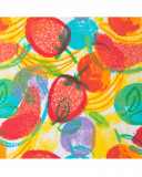 Tee-shirt et short en jersey lien fille rouge fruitty time Tee-shirt et short en jersey lien fille rouge fruitty time