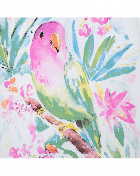 T-shirt loro tropical puzzle T-shirt loro tropical puzzle