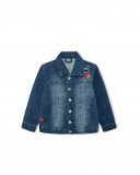 Veste en jeans boutons garçon bleu red submarine Veste en jeans boutons garçon bleu red submarine