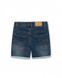 Bermuda en jeans avec poches garçon bleu free time Bermuda en jeans avec poches garçon bleu free time