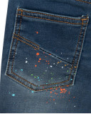 Bermuda en jeans avec poches garçon bleu free time Bermuda en jeans avec poches garçon bleu free time