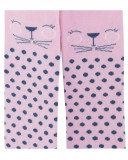 Collants points fille roses glaciar Collants points fille roses glaciar
