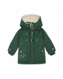 Parka matelassée avec capuche garçon vertes highlands Parka matelassée avec capuche garçon vertes highlands