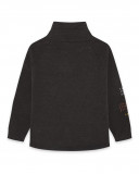 Pull-over en tricot poche fille gris dance muse Pull-over en tricot poche fille gris dance muse