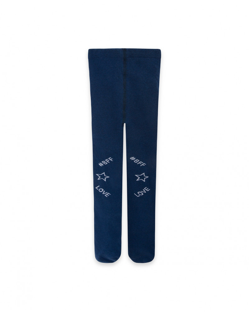 Collants étoiles garçon bleus breakfast time