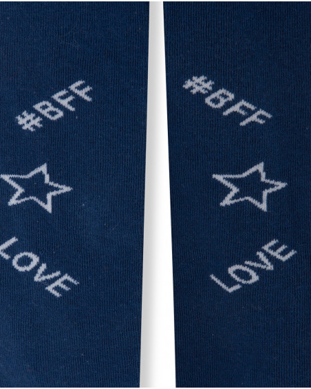 Collants étoiles garçon bleus breakfast time Collants étoiles garçon bleus breakfast time