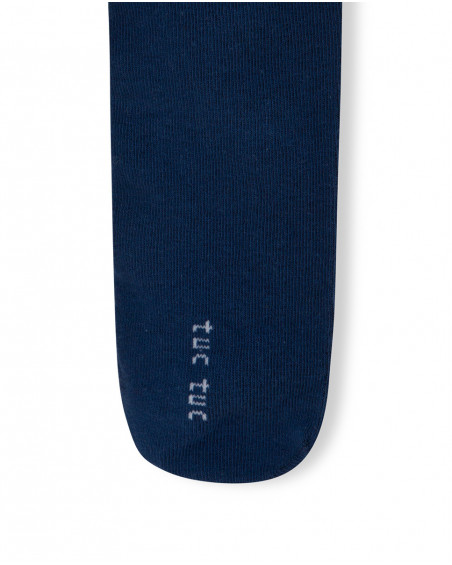 Collants étoiles garçon bleus breakfast time Collants étoiles garçon bleus breakfast time