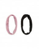 Set 2 serre-tête en jersey glitter garçon rose northern whales Set 2 serre-tête en jersey glitter garçon rose northern whales