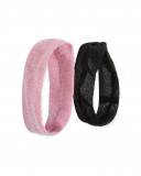Set 2 serre-tête en jersey glitter garçon rose northern whales Set 2 serre-tête en jersey glitter garçon rose northern whales