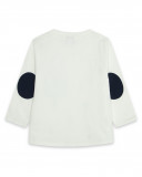 Tee-shirt en jersey avec poches garçon blanc hello london Tee-shirt en jersey avec poches garçon blanc hello london