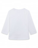 Tee-shirt en jersey ourson polaire garçon blanc glaciar Tee-shirt en jersey ourson polaire garçon blanc glaciar