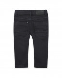 Pantalon en sergé lacets garçon gris mountain Pantalon en sergé lacets garçon gris mountain