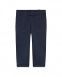 Pantalon en peluche points fille bleu kyoto girls Pantalon en peluche points fille bleu kyoto girls