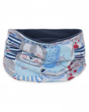 Bandana en jersey imprimé garçon bleu glaciar Bandana en jersey imprimé garçon bleu glaciar