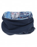 Bandana en jersey imprimé garçon bleu glaciar Bandana en jersey imprimé garçon bleu glaciar