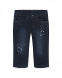 Pantalon en jeans avec poches garçon bleu hello london Pantalon en jeans avec poches garçon bleu hello london