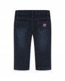 Pantalon en jeans avec poches garçon bleu hello london Pantalon en jeans avec poches garçon bleu hello london
