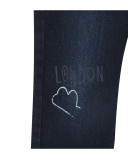 Pantalon en jeans avec poches garçon bleu hello london Pantalon en jeans avec poches garçon bleu hello london