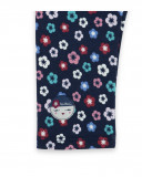 Leggings en jersey fleurs fille bleus kyoto girls Leggings en jersey fleurs fille bleus kyoto girls