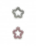 Set 2 élastique cheveux glitter garçon rose northern whales Set 2 élastique cheveux glitter garçon rose northern whales