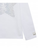Tee-shirt en jersey étoile fille blanc basicos baby Tee-shirt en jersey étoile fille blanc basicos baby