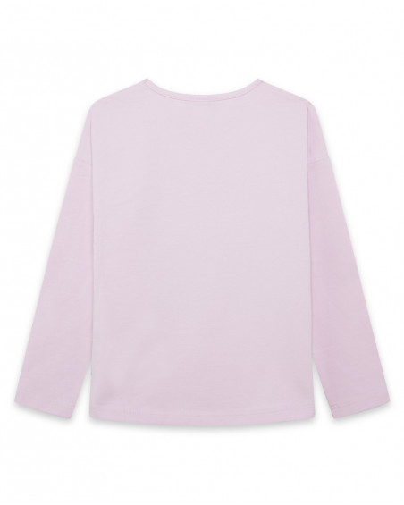 Tee-shirt en jersey message garçon rose hits of 90 Tee-shirt en jersey message garçon rose hits of 90