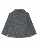 Veste en jersey avec fermeture éclair fille gris bee happy Veste en jersey avec fermeture éclair fille gris bee happy