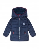 Parka matelassée avec capuche garçon bleue glaciar Parka matelassée avec capuche garçon bleue glaciar