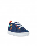 Baskets en jeans lettres garçon bleu alphabet Baskets en jeans lettres garçon bleu alphabet
