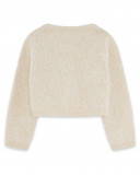 Veste en tricot boutons fille beige brownie bears Veste en tricot boutons fille beige brownie bears