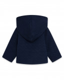 Parka réversible en jersey avec capuche garçon bleue it's cold Parka réversible en jersey avec capuche garçon bleue it's cold