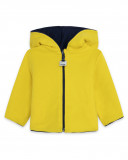 Parka réversible en jersey avec capuche garçon bleue it's cold Parka réversible en jersey avec capuche garçon bleue it's cold