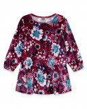 Robe velours fleurs fille rose kyoto girls Robe velours fleurs fille rose kyoto girls