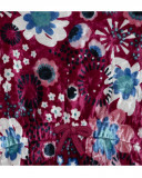 Robe velours fleurs fille rose kyoto girls Robe velours fleurs fille rose kyoto girls