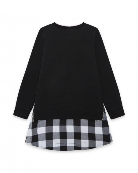 Robe combiné étoiles garçon noir northern whales Robe combiné étoiles garçon noir northern whales