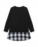 Robe combiné étoiles garçon noir northern whales Robe combiné étoiles garçon noir northern whales