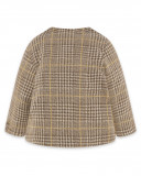 Veste réversible en peluche et forrure garçon marron brownie Veste réversible en peluche et forrure garçon marron brownie
