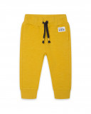 Pantalon en peluche long garçon jaune bee happy Pantalon en peluche long garçon jaune bee happy