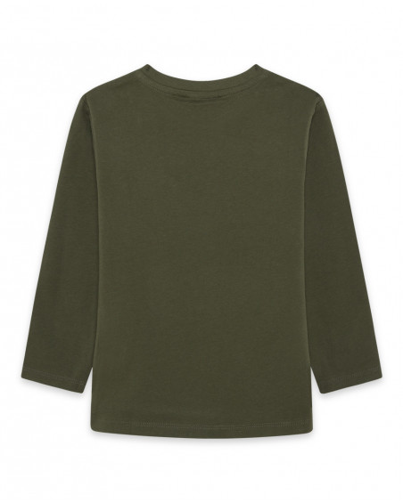 Tee-shirt en jersey paysage fille vert dance muse Tee-shirt en jersey paysage fille vert dance muse